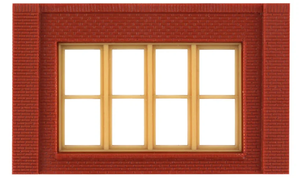 HO DPM One-Story Victorian Window 30147