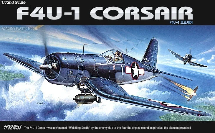 1/72 Academy F4U-1 Corsair 12457