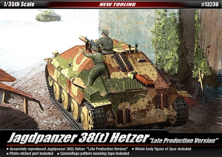 1/35 Academy Jagdpanzer 38(T) Hetzer "Late Version" 13230 - Academy Models