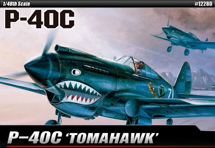 1/48 Academy P-40C Tomahawk 12280