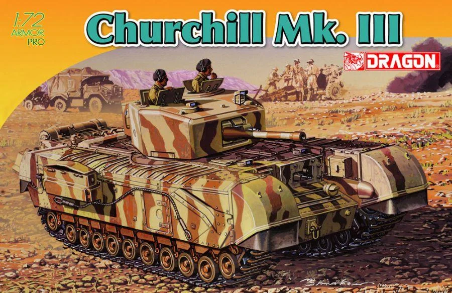 1/72 Dragon Model Churchill Mk.III 7396 - Dragon Models
