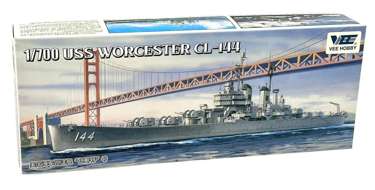 1/700 Vee Hobby USS Worcester CL-144 (Standard) 7015S