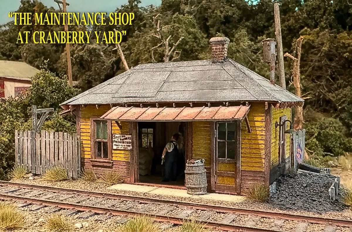HO Bar Mills The Maintenance Shop at Cranberry Yard 342 - Bar Mills Models