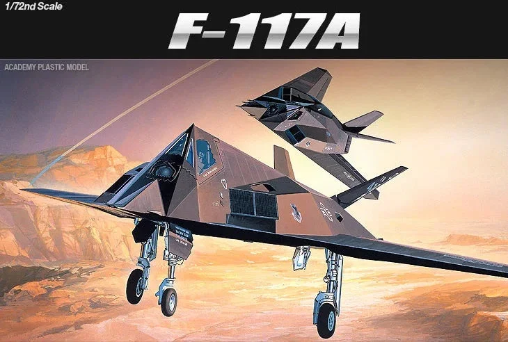 1/72 Academy F-117A Stealth Fighter 12475