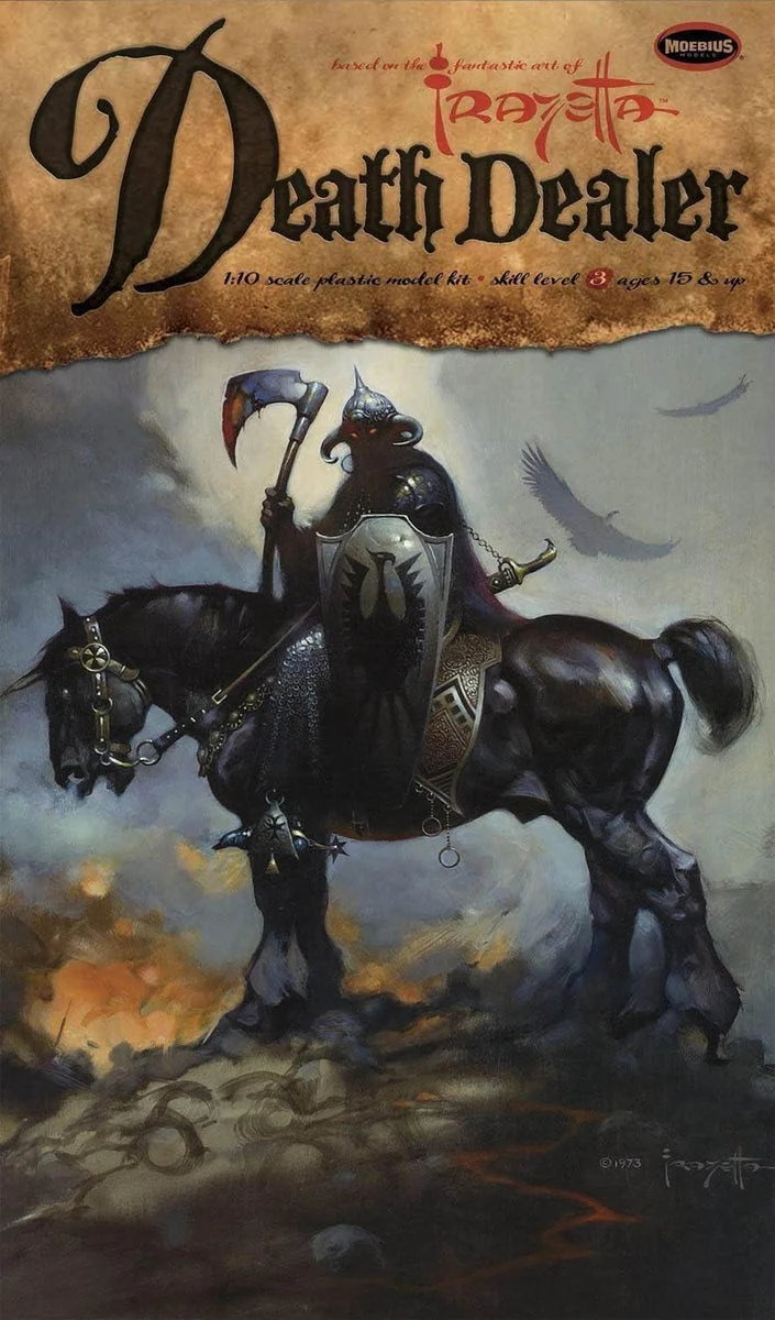 1:10 Moebius Frazetta Death Dealer 961 - Moebius Model