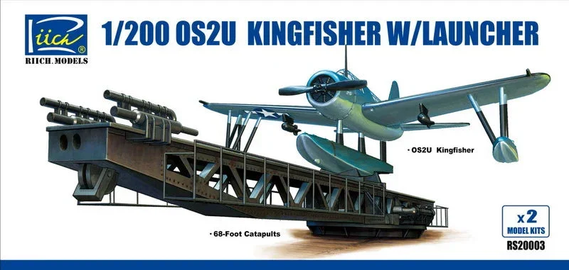 1/200 Riich OS2U Kingfisher w/Launcher 20003 - Riich Models
