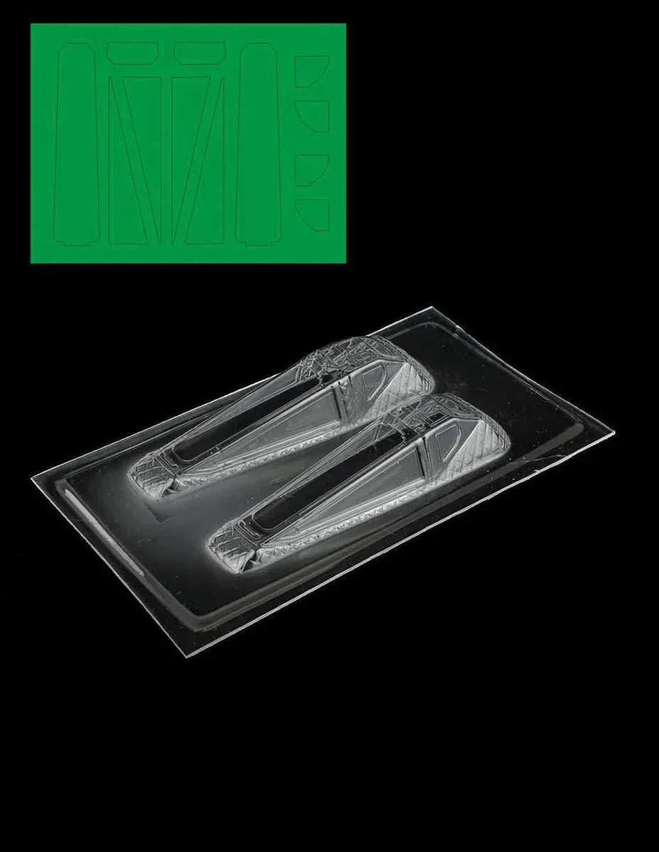 Green Strawberry T-70 X-Wing Fighter Clear Canopy VC08