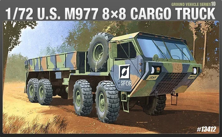 1/72 Academy U.S. M977 8x8 Cargo Truck 13412 - Academy Models