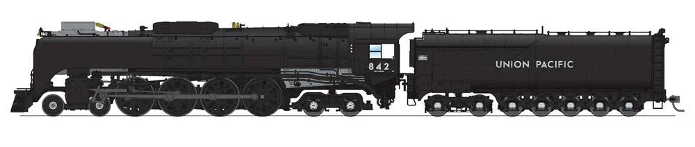 HO Broadway Ltd Class FEF-3 4-8-4 Steam Locomotive Union Pacific #842 6644