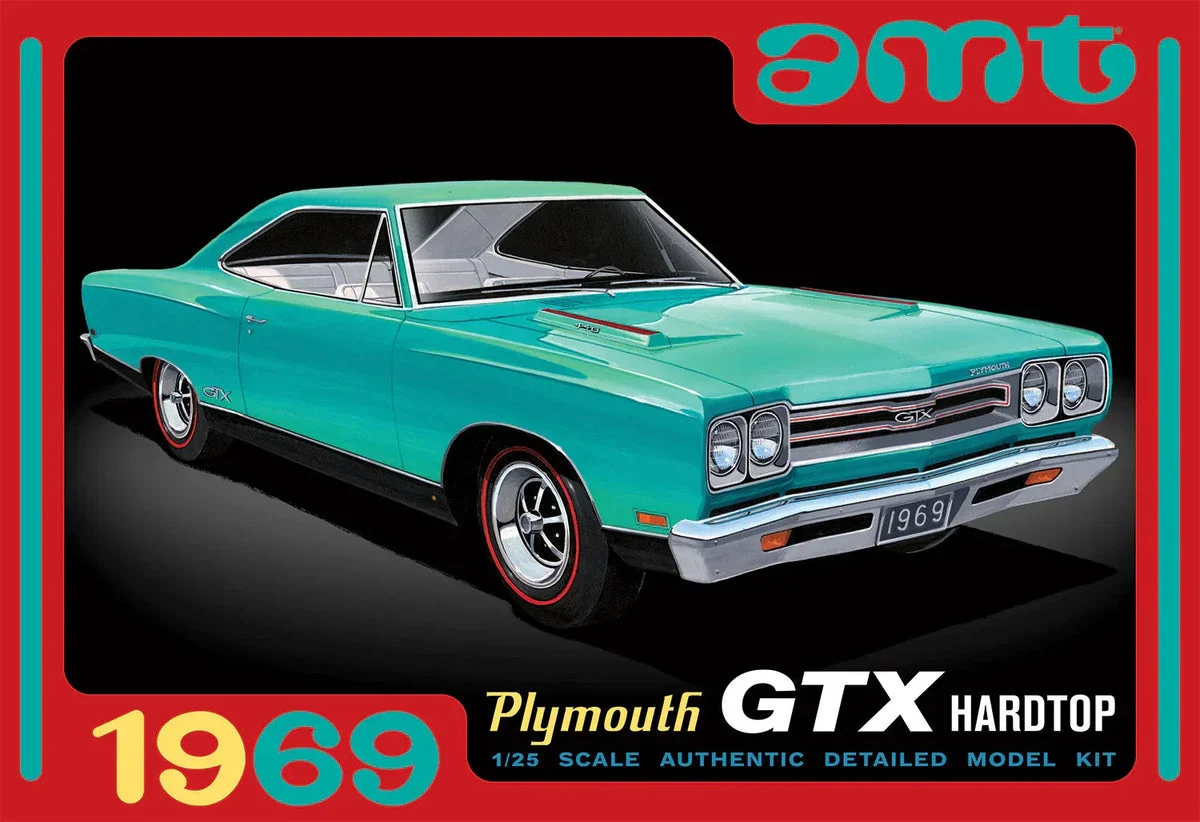 1/25 AMT 1969 Plymouth GTX Hardtop 1483