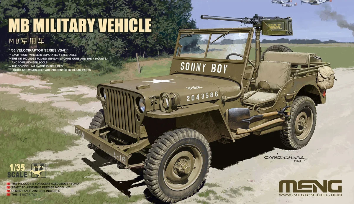 1/35 Meng MB Military Vehicle VS011 - Meng Models