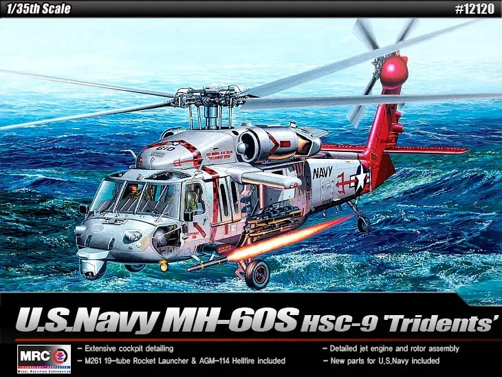 1/35 Academy MH-60S HSC-9 "Tridents" 12120