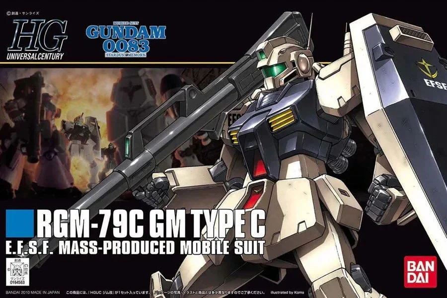 1/144 Bandai HGUC 113 GM Type C 2106140 - Bandai Namco