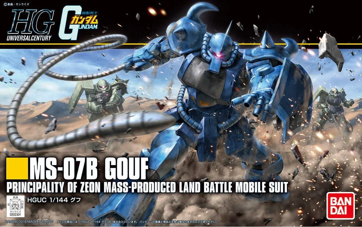 1/144 Bandai HGUC 196 Gouf (Revive) 2310613 - Bandai Namco