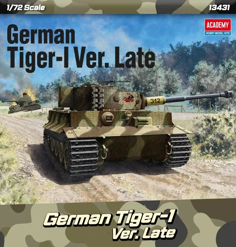 1/72 Academy Tiger I Ausf. E Late 13431 - Academy Models