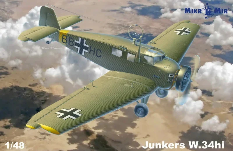 1/48 Mikro Mir Junkers W.34hi 48-019