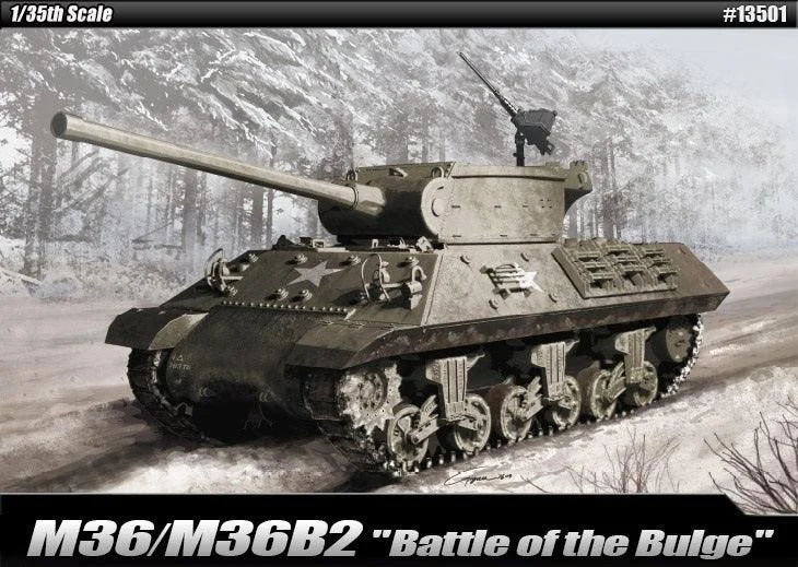 1/35 Academy M36/M36B2 US Army "Battle of the Bulge" 13501 - Academy Models