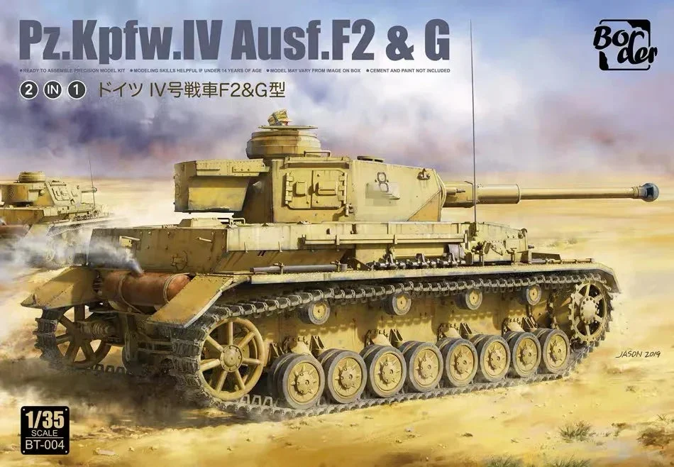 1/35 Border Model Pz.Kpfw. IV Ausf. F2 & G BT004