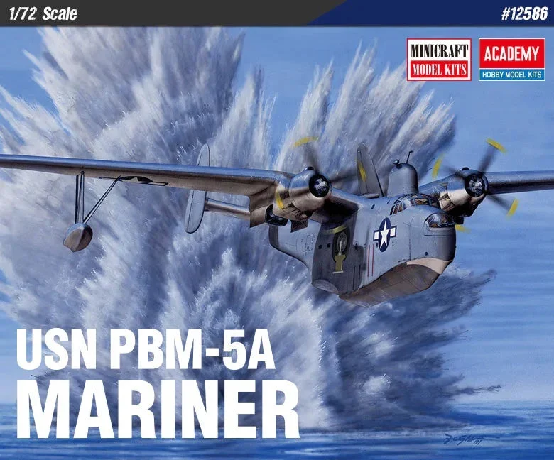 1/72 Academy USN PBM5A Mariner 12586 - Academy Models
