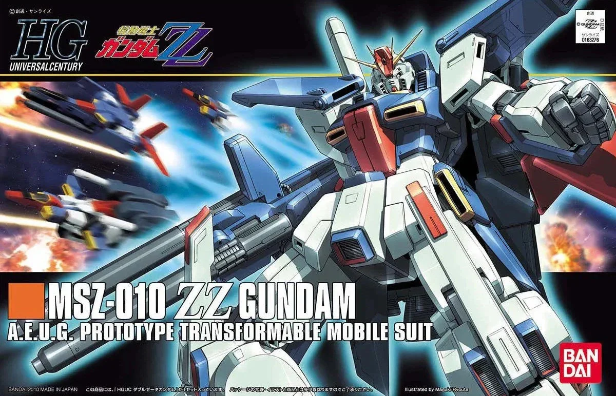 1/144 Bandai HGUC 111 ZZ Gundam 2095912 - Bandai Namco