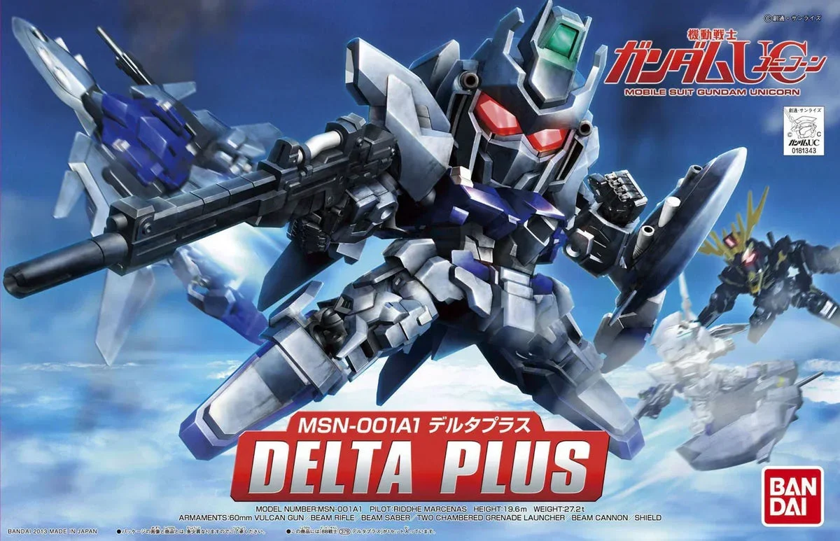 Bandai SD BB 379 Delta Plus 2196665 - Bandai Namco