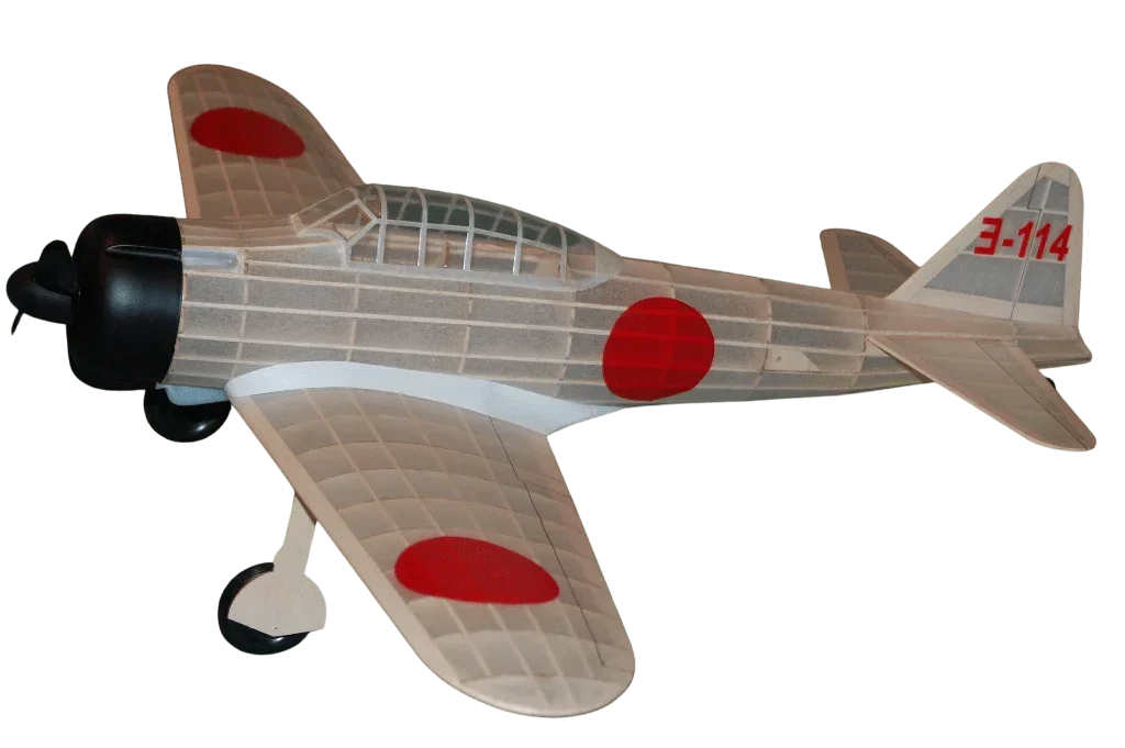 Guillows Kits Mitsubishi Zero Laser Cut 404 - Guillows Kits & Gliders
