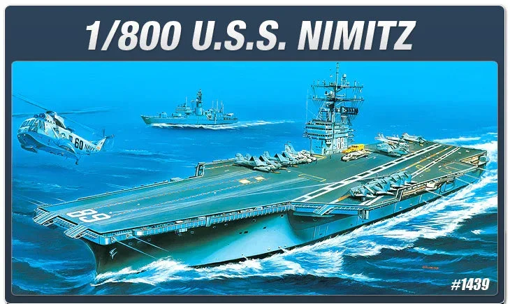 1/800 Academy USS Nimitz 14213 - Academy Models