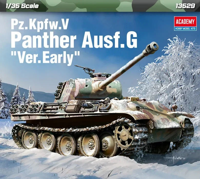 1/35 Academy Pz.Kpfw.V Panther Ausf.G "Ver. Early" 13529 - Academy Models