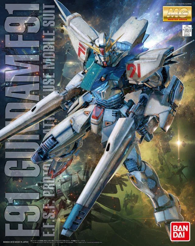 1/100 Bandai MG Gundam F91 Ver. 2.0 - Bandai Namco