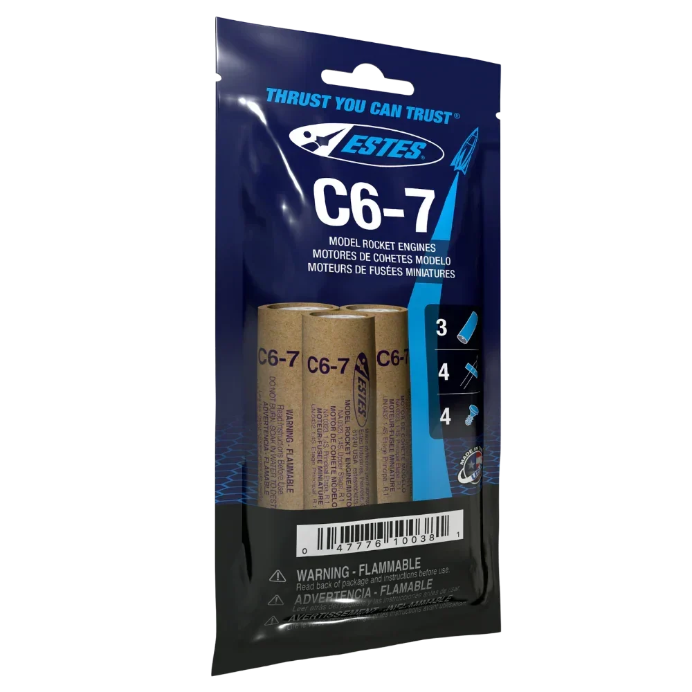 Estes Rockets C6-7 Engines 010038