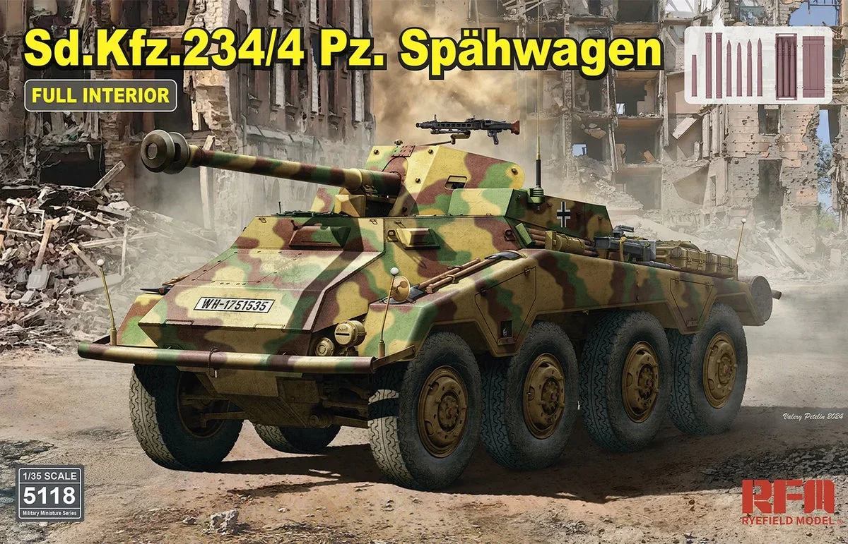 1/35 Ryefield Models Sd.Kfz. 234/4 Pz. Spähwagen 5118