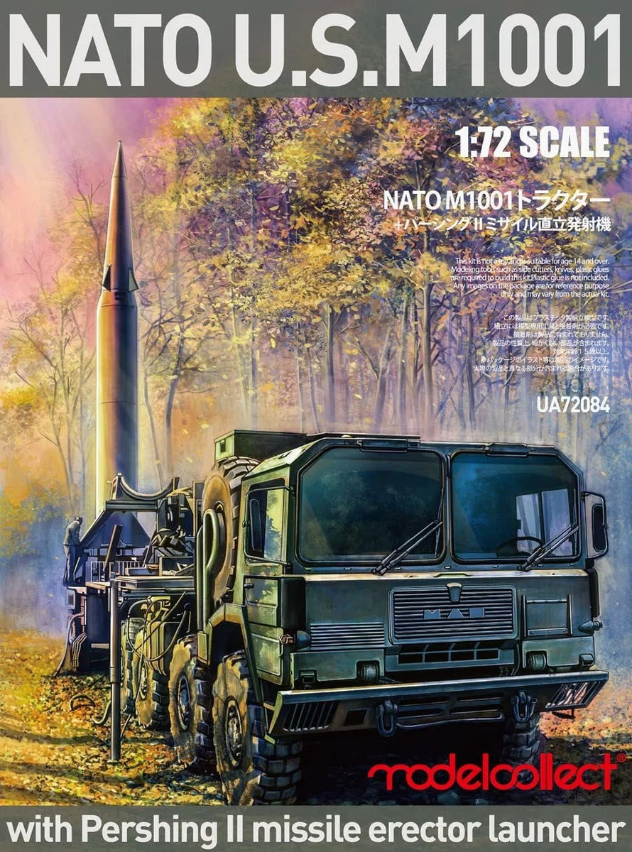 1/72 ModelCollect NATO M1001 with Pershing II Missile Launcher 72084 - Model Collect