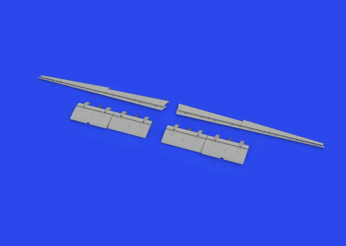 1/48 Eduard Su-25 flaps and slats PRINT for ZVEZDA 648928