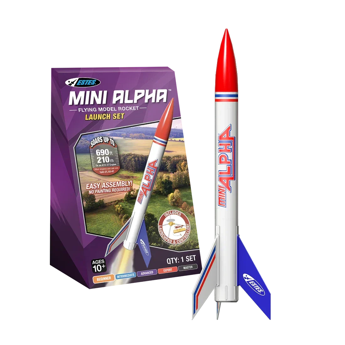 Estes Rockets Mini Alpha Launch Set 002458