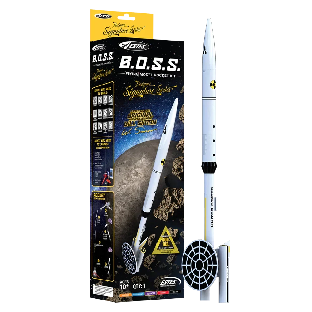 Estes Rockets B.O.S.S. (Belt Observer Survey Ship) 007316
