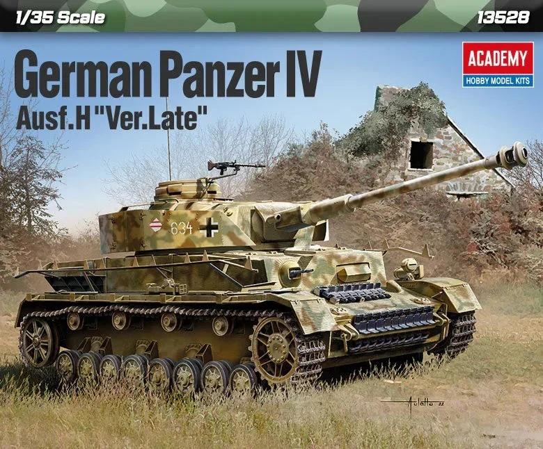 1/35 Academy German Panzer IV Ausf.H "Ver.Late" 13528 - Academy Models