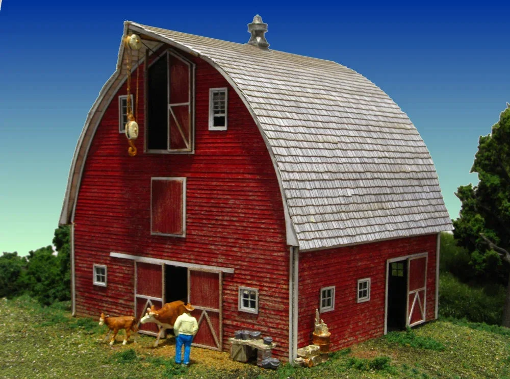 HO Monroe Bob's Barn #2211 - Monroe Models