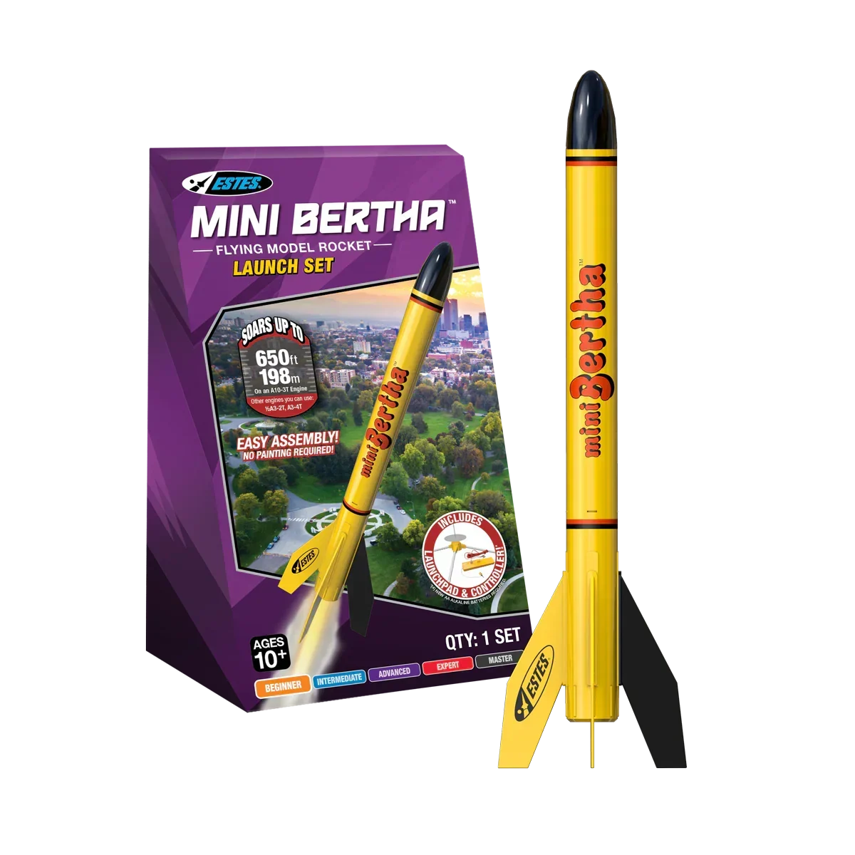 Estes Rockets Mini Bertha Launch Set 002469