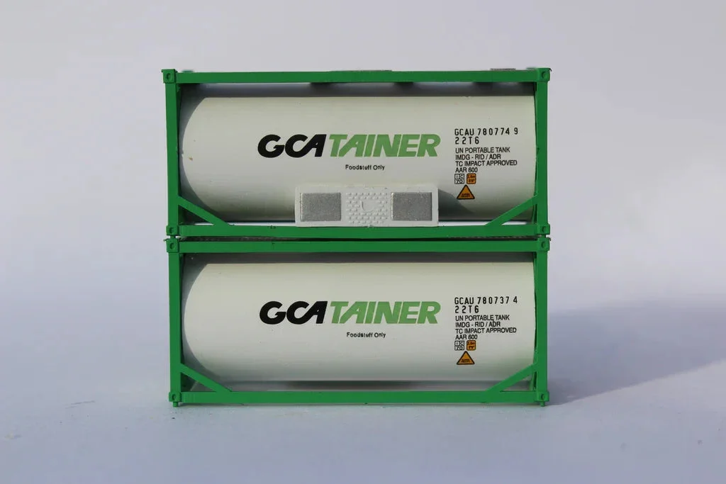 N JTC Model GCA Tainer 20' Standard Tank Container with Mechanical Unit 205245 - Jacksonville Terminal Co