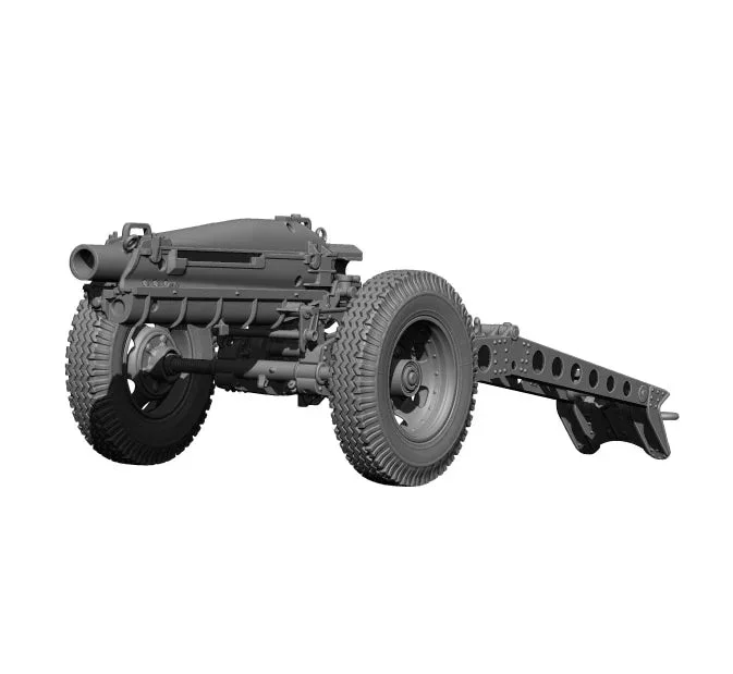 1/16 H3 Model WWII M1A1 Howitzer 75mm 3D Printed Figure 16067 - H3 Models