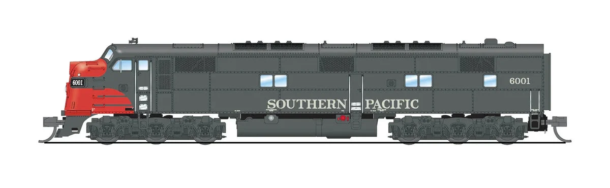 N Broadway Ltd EMD E7 A/B SP 6001/5906 Bloody Nose, A-Unit Paragon4 Sound/DC/DCC, Unpowered B-Unit 8775