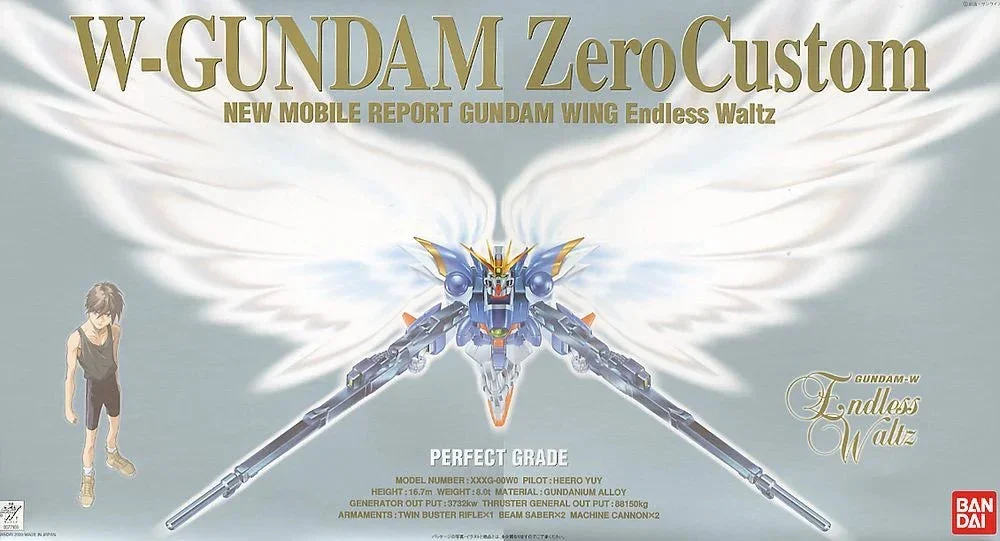 1/60 Bandai Wing Gundam Zero Custom 77659 - Bandai Namco