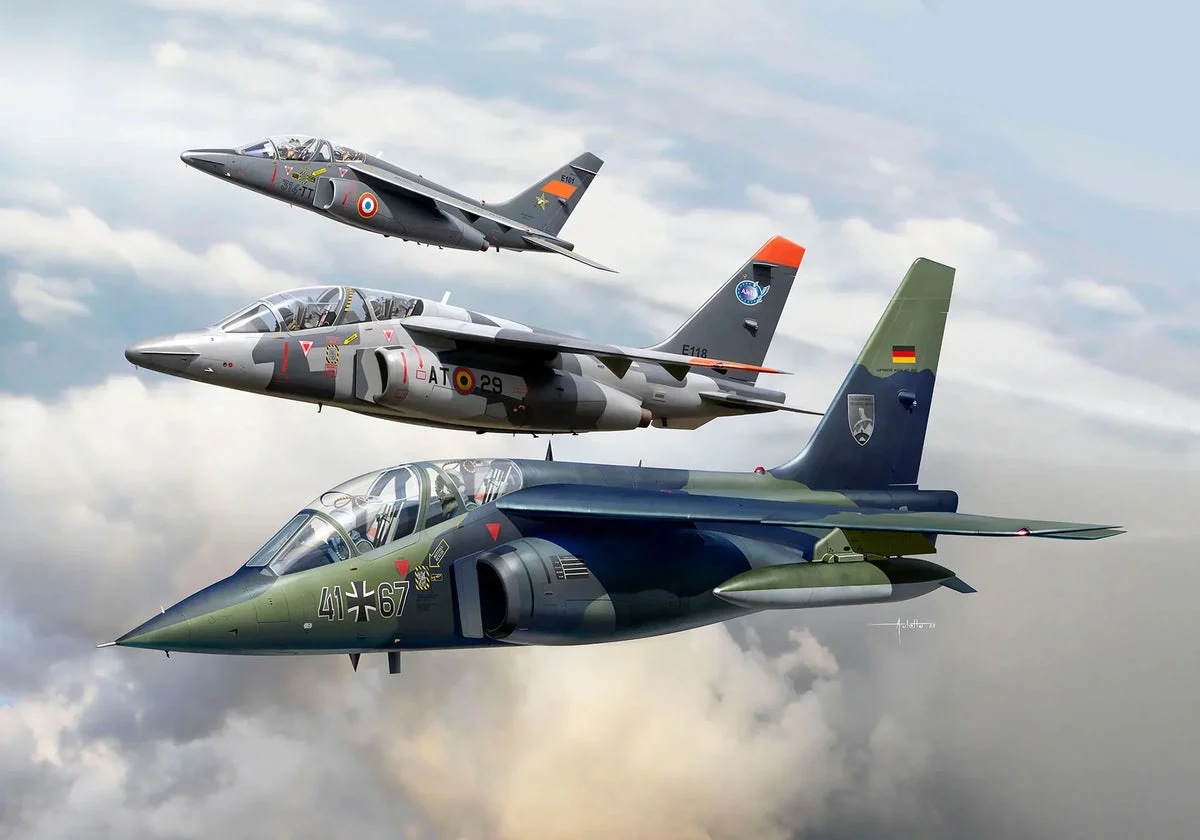 1/144 Revell Germany 50th Anniversary "Alpha Jet" 03810 - Revell-Germany