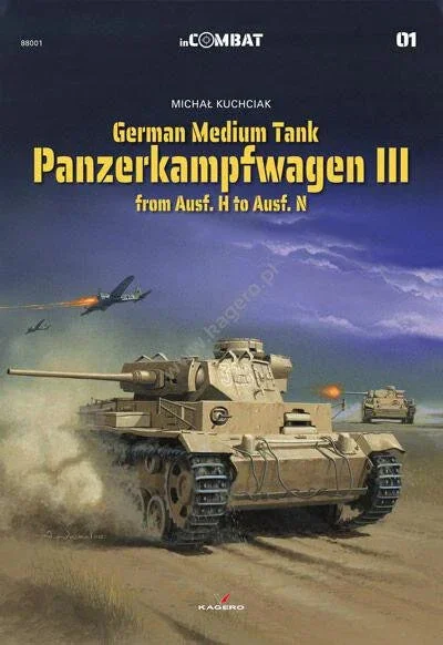 Kagero Publishing German Medium Tank Panzerkampfwagen III Book 88001