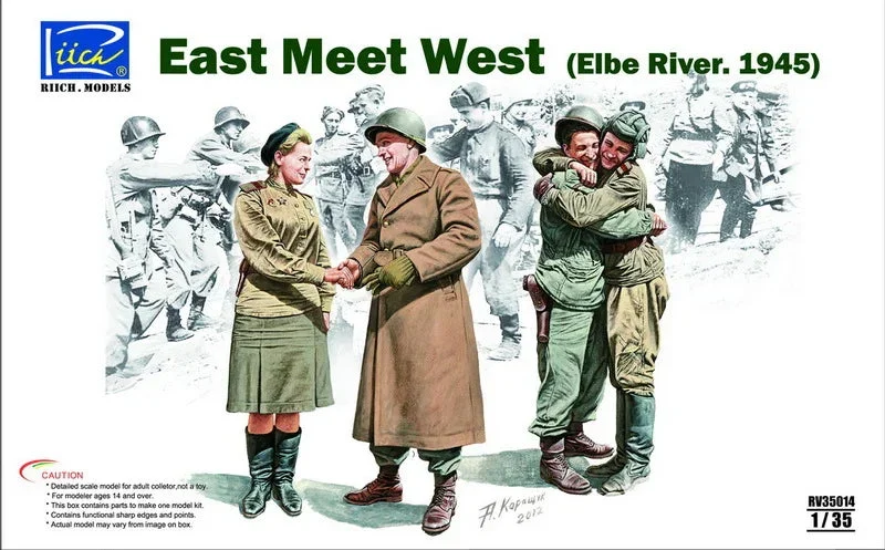1/35 Riich East Meet West (Elbe River 1945) 35014 - Riich Models