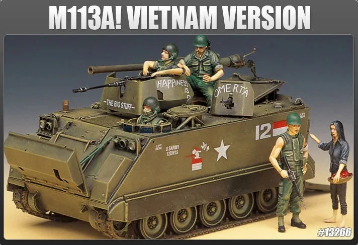 1/35 Academy M113A1 “Vietnam War” Full Interior 13266 - Academy Models