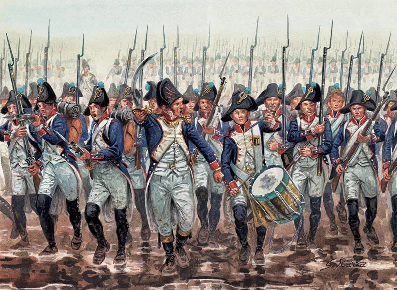 1/72 Italeri French Infantry 1798 - 1805 - Napoleonic Wars 6092