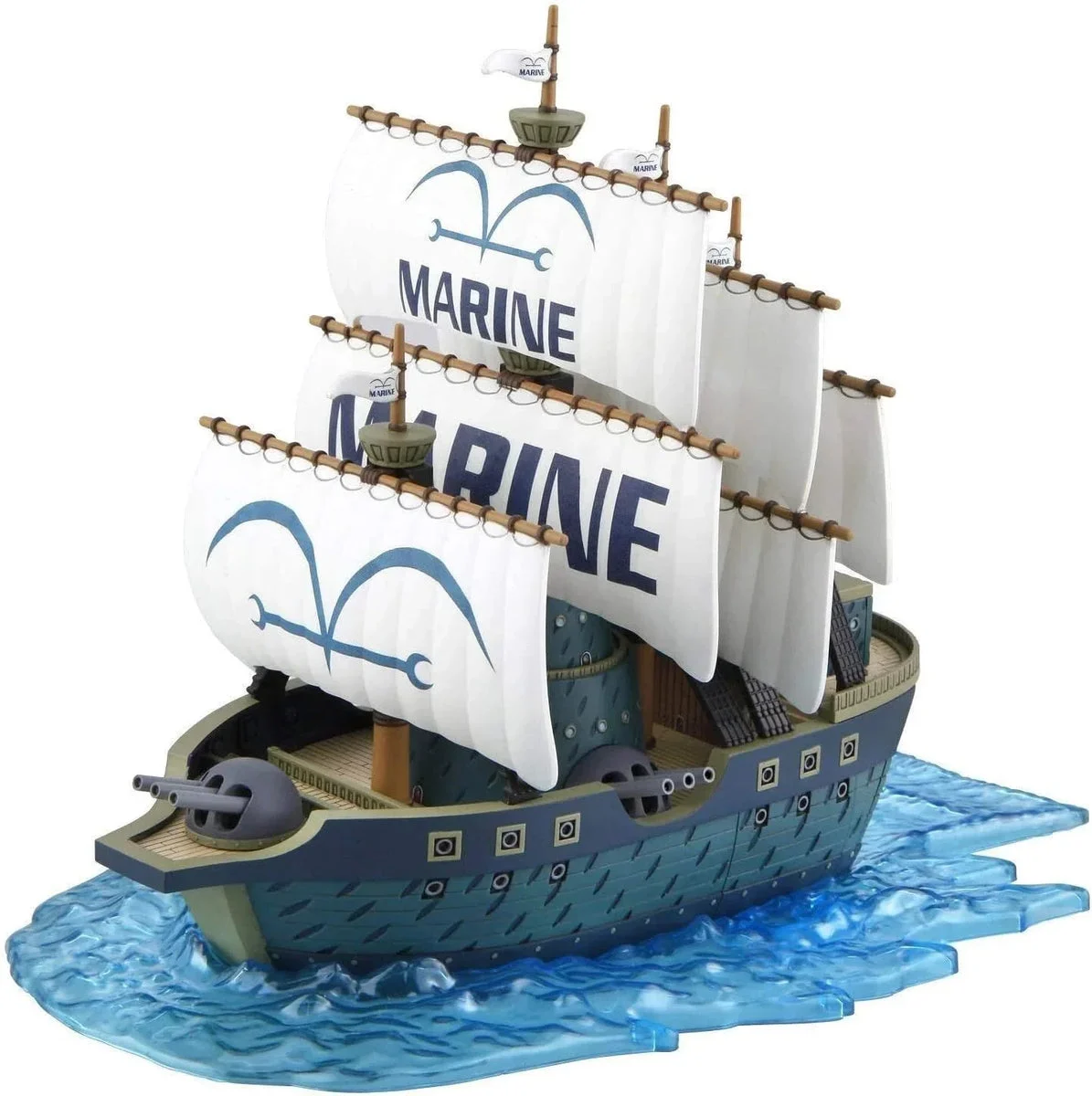 Bandai One Piece Grand Ship Collection Marine Warship 2203040 - Bandai Namco