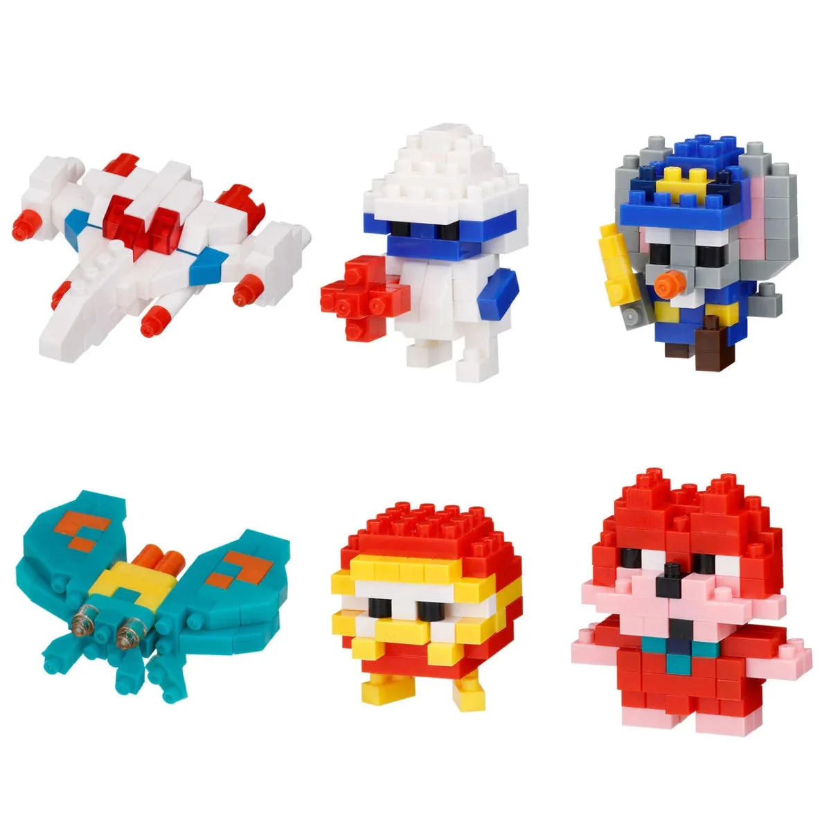 Nanoblock Assortment 1 “Namco Classic Games” (Blind Box of 6) 23441