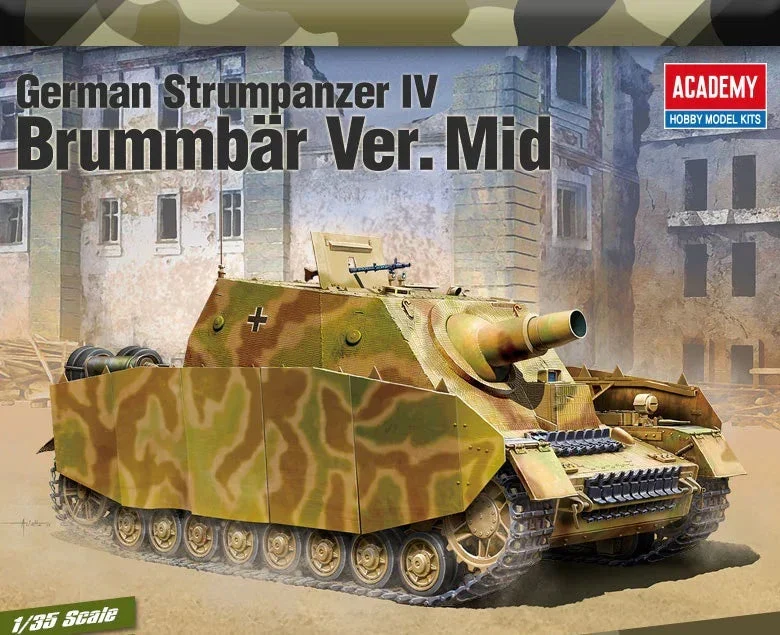 1/35 Academy German Sturmpanzer IV Brummbär Ver. Mid 13525 - Academy Models